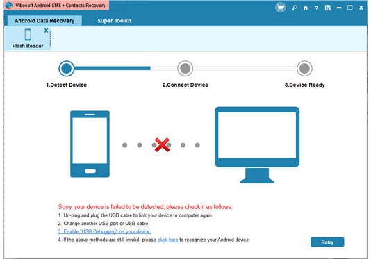 Vibosoft Android SMS + Contacts Recovery