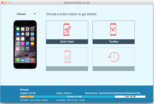 Vibosoft FoneClean for iOS (Mac)