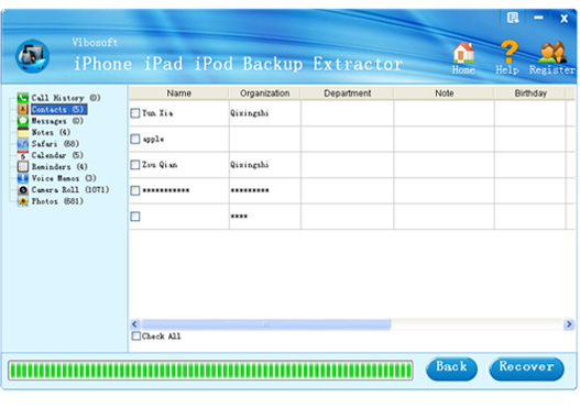 iPhone/iPad/iPod Backup Extractor