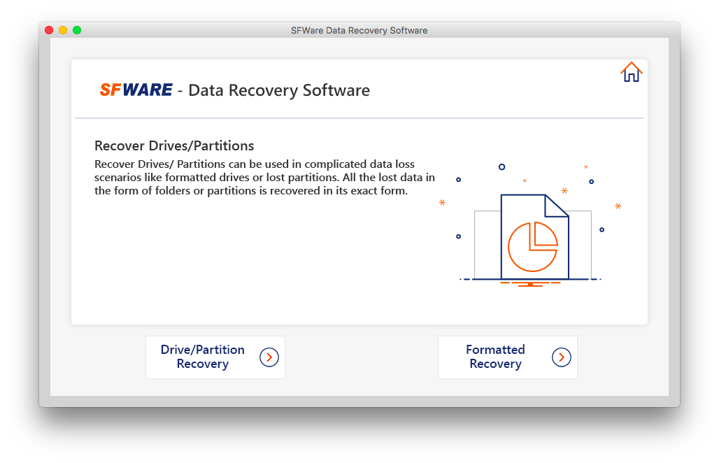 SFWare Partition Recovery Mac