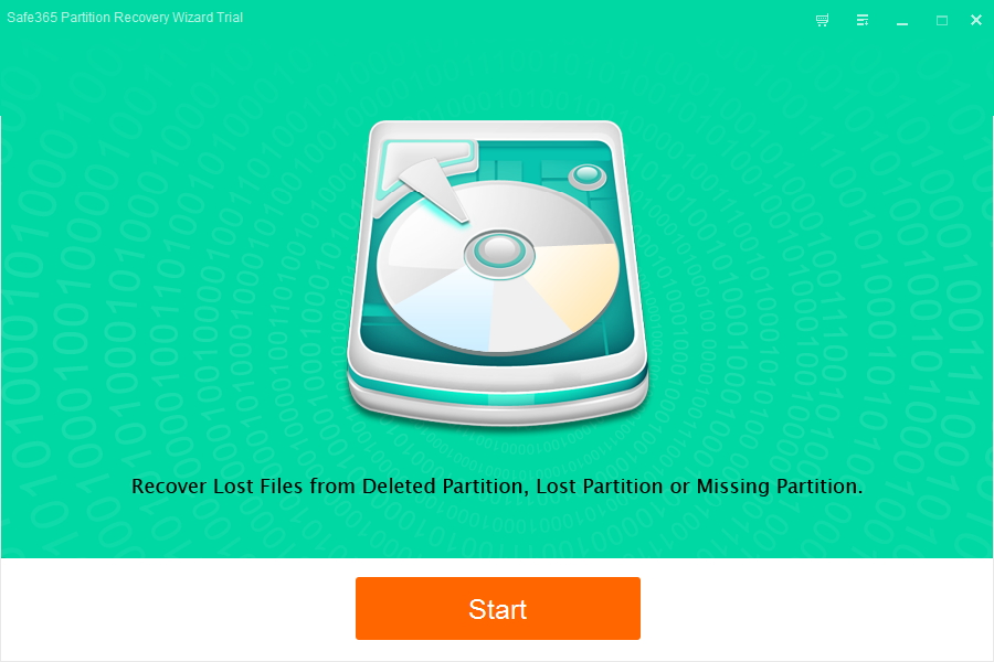 Safe365 Partition Recovery Wizard
