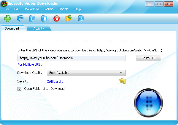 Bigasoft Video Downloader