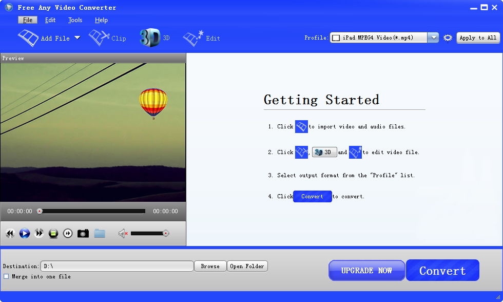 Free Any Video Converter