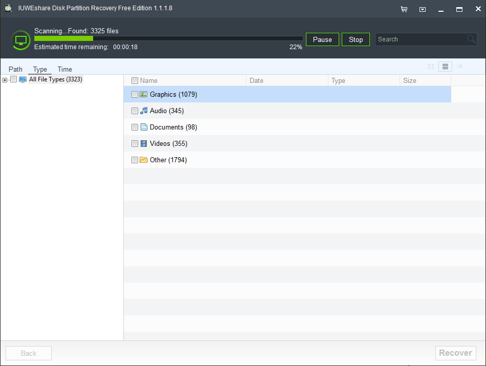 Disk Partition Recovery Free Edition