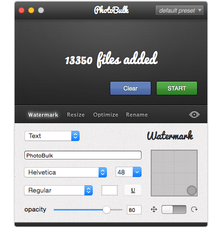PhotoBulk for Mac