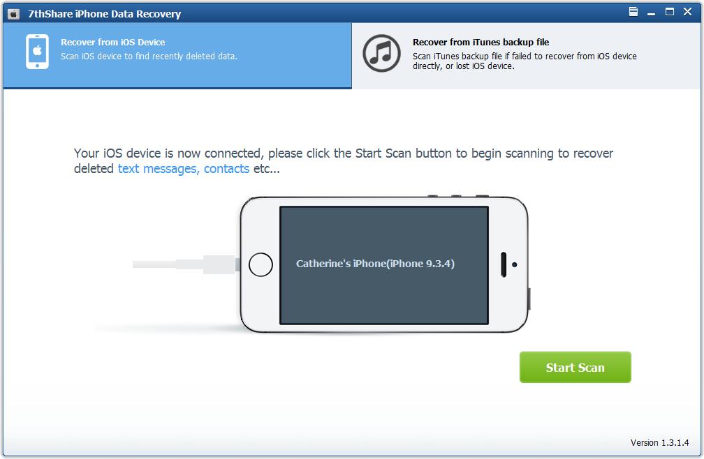 7thShare iPhone Data Recovery