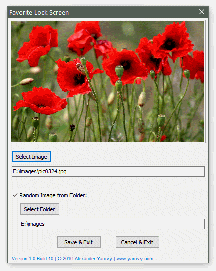 Favorite Lock Screen