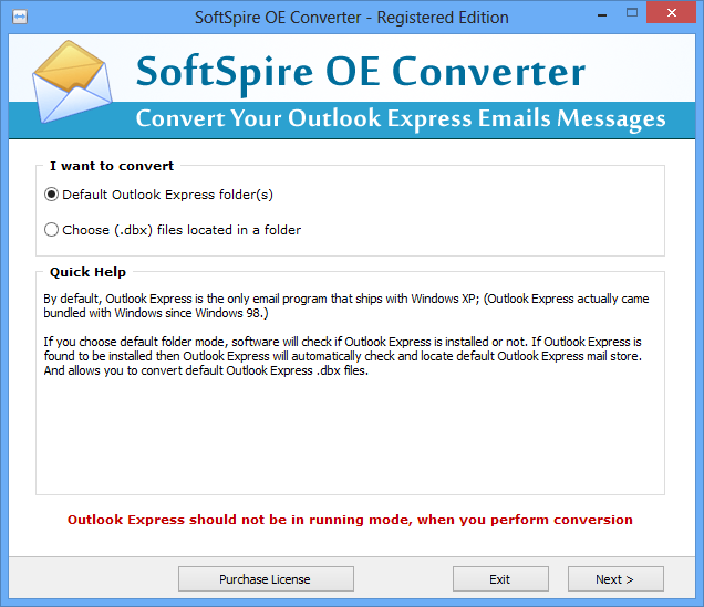 Import Mail from OE to Outlook