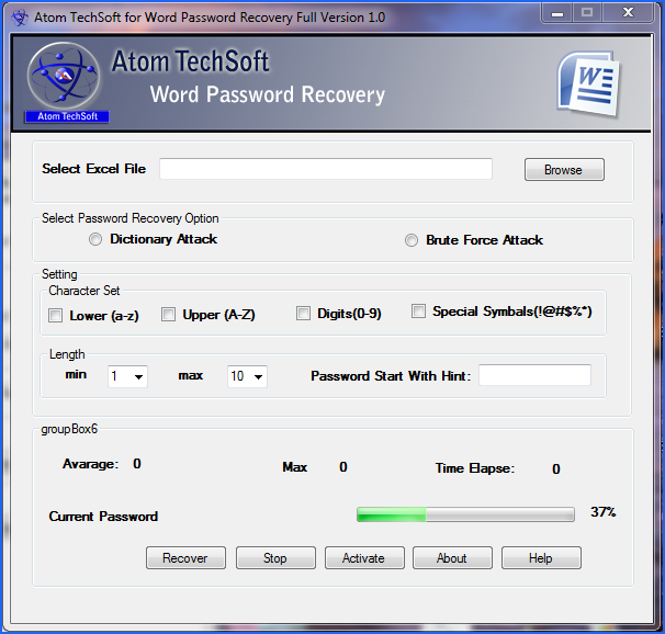 Word Password Recovery Software