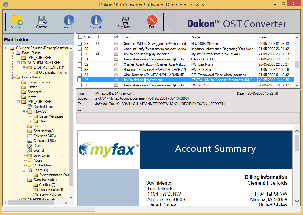 Dakon OST Converter