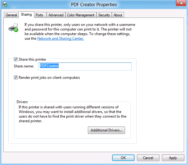 PDF Server for Windows 2016