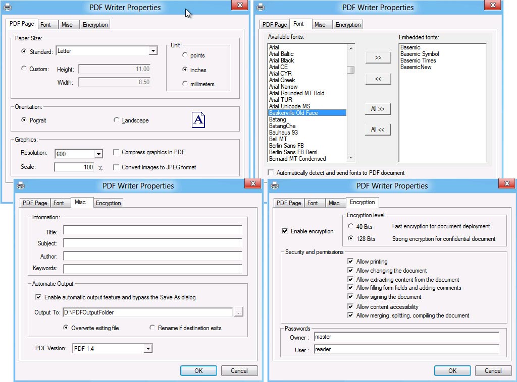 PDF Writer for Windows 10