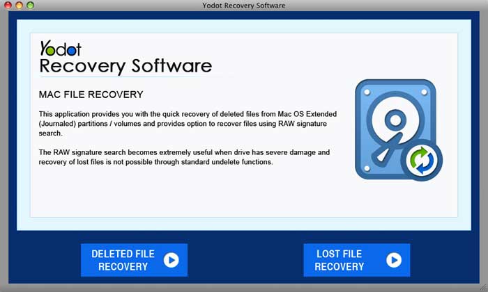 Yodot Mac File Recovery Software