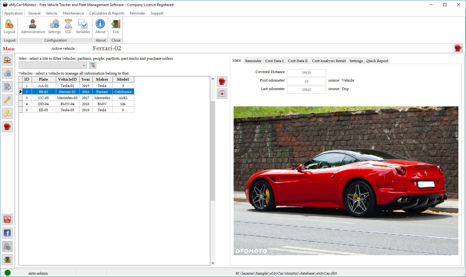 eMyCar Monitor