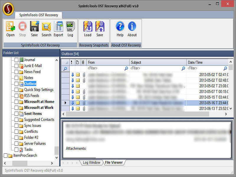SysInfo OST File Recovery