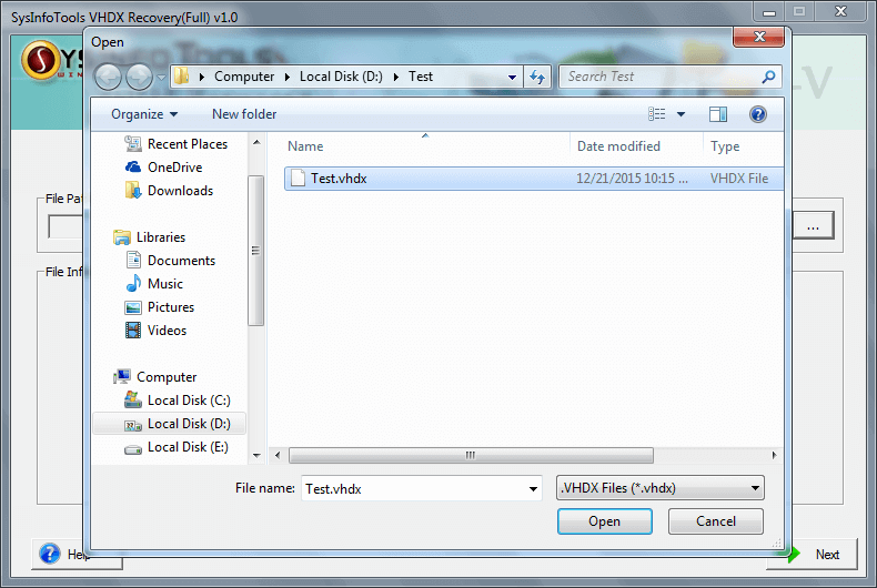 VHDX Recovery