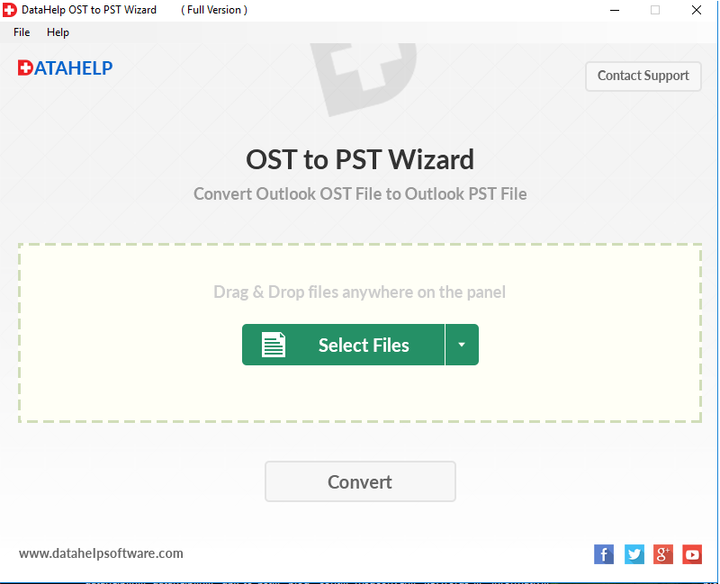OutlookWare OST to PST Converter Tool