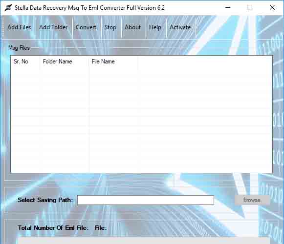 Stella MSG to EML Converter software