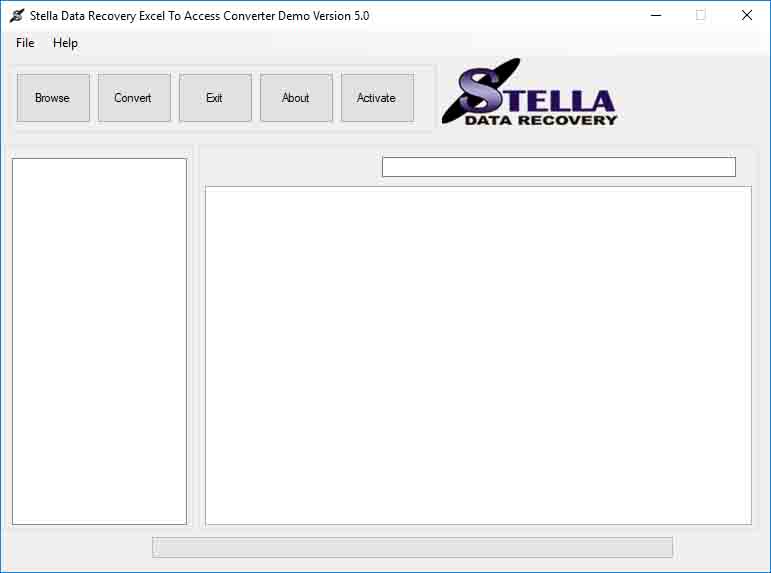 Convert Excel to Access