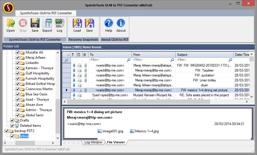 MailConverterTools OLM File Conversion