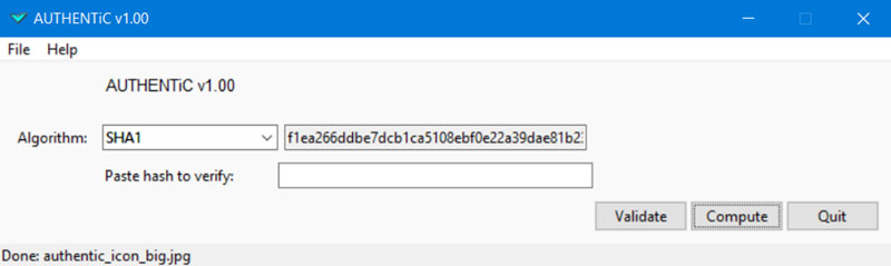 AUTHENTiC The Checksum Calculator
