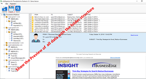 A2Z Migration for Thunderbird to Outlook