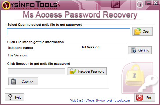 Sysinfo Access Password Recovery