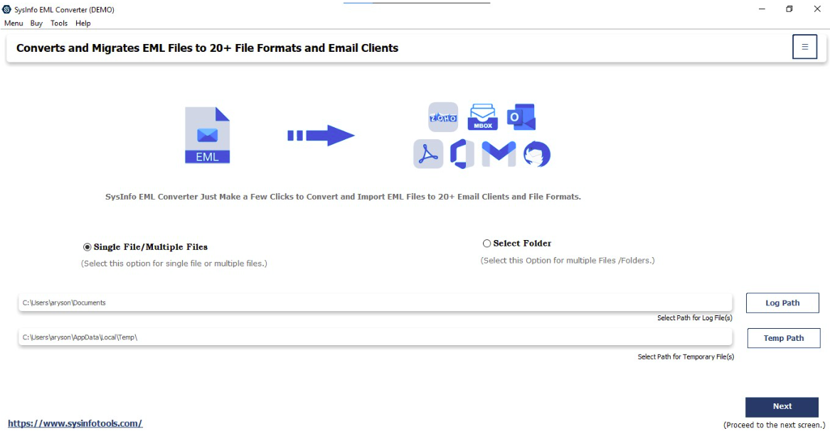 MailConverterTools EML File Converter
