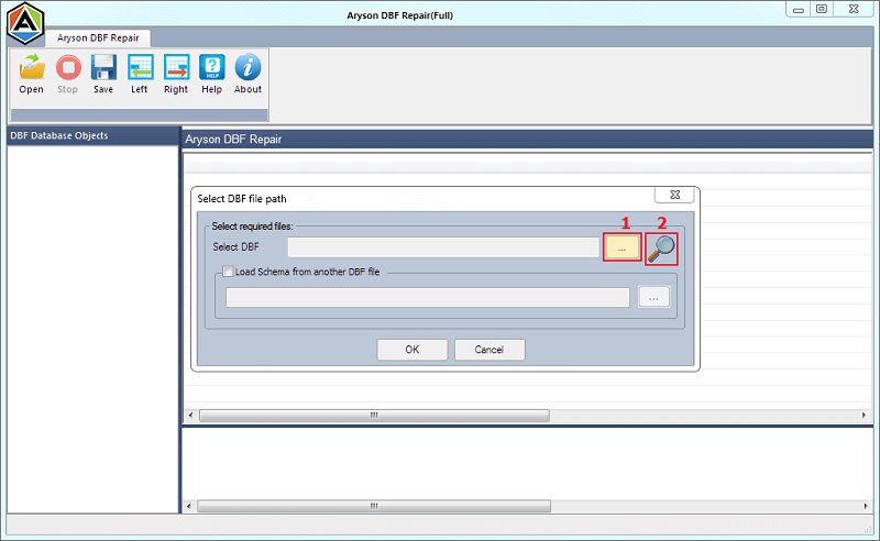 DBF File Recovery Freeware Tool