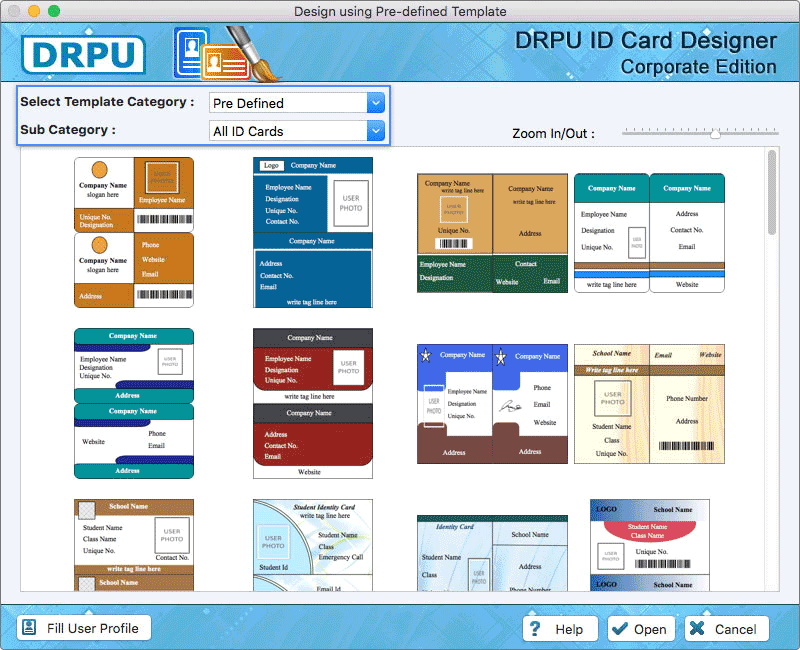 Apple Mac OS ID Card Generator Software