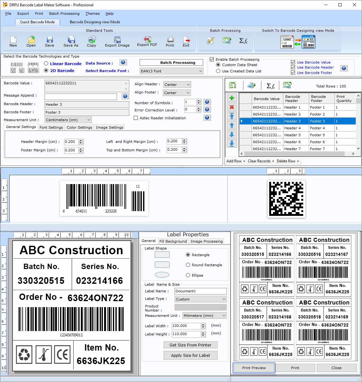 Free Barcode Creator Download