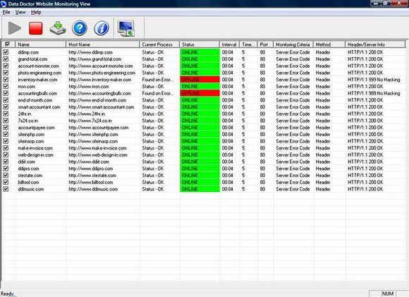 Automatic Website Monitor Software