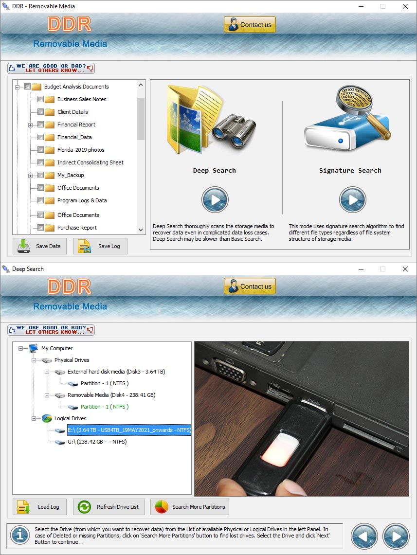 USB Disk Files Recovery