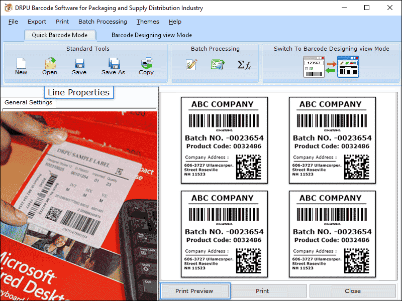 Shipping and Logistics Labeling Software