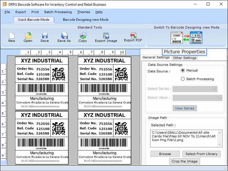 Retail Business Barcode