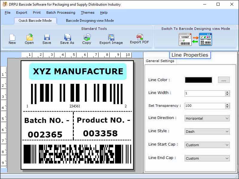 2D Barcodes for Packaging Supply