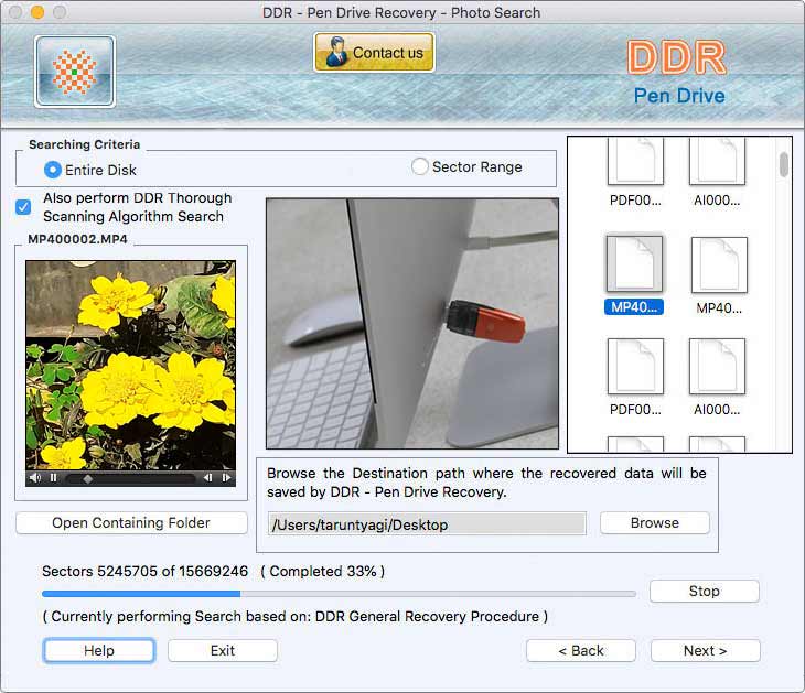 Mac USB Digital Media Recovery