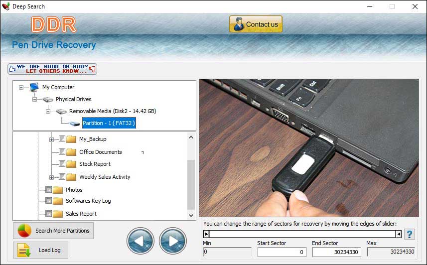 Pen Drive Files Salvage Software