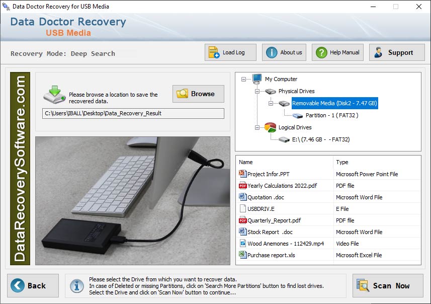 Digital media recovery tool, restore accidentally deleted data, missing files retrieval software, advance data restoration software, USB hard drive recovery application, memory card data reviving utility, retrieve virus corrupted files