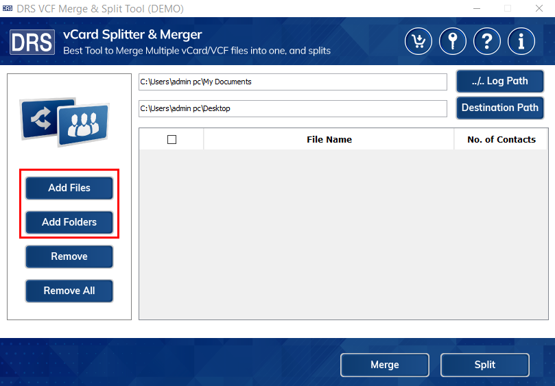 vcard split and merge tool, vcard splitter, drs vcard merger tool, vcard split and merge, vcard splitter and merger tool, drs vcf merger and splitter software