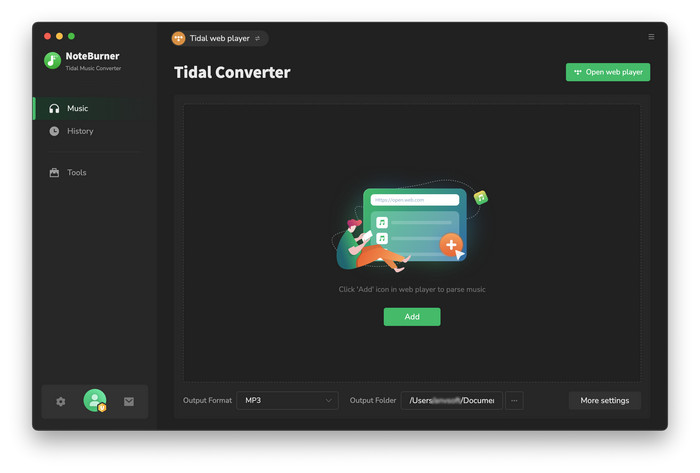tidal music converter, music recorder for tidal , convert tidal music to mp3, download tidal music to aac, tidal to wav, tidal music to flac, tidal  music to aiff