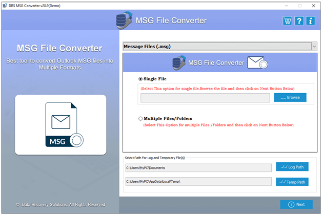 msg converter, msg file converter, msg conversion, best msg file converter, msg file conversion