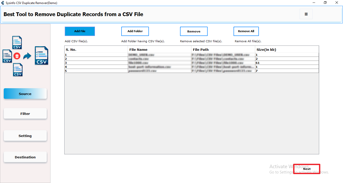 CSV duplicate remover, csv file duplicate remover