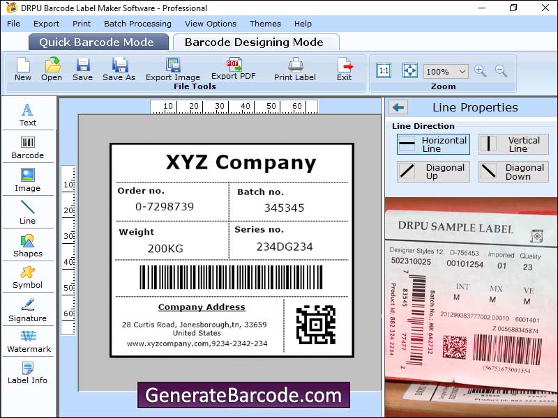 Mensajería, correo, correo, 2D, códigos de barras, servicios públicos, genera, pegatinas, imágenes, bancos, sector, software, satisfacer el etiquetado, las necesidades, varios documentos, la demanda, cheque, libro, aplicaciones, modificar