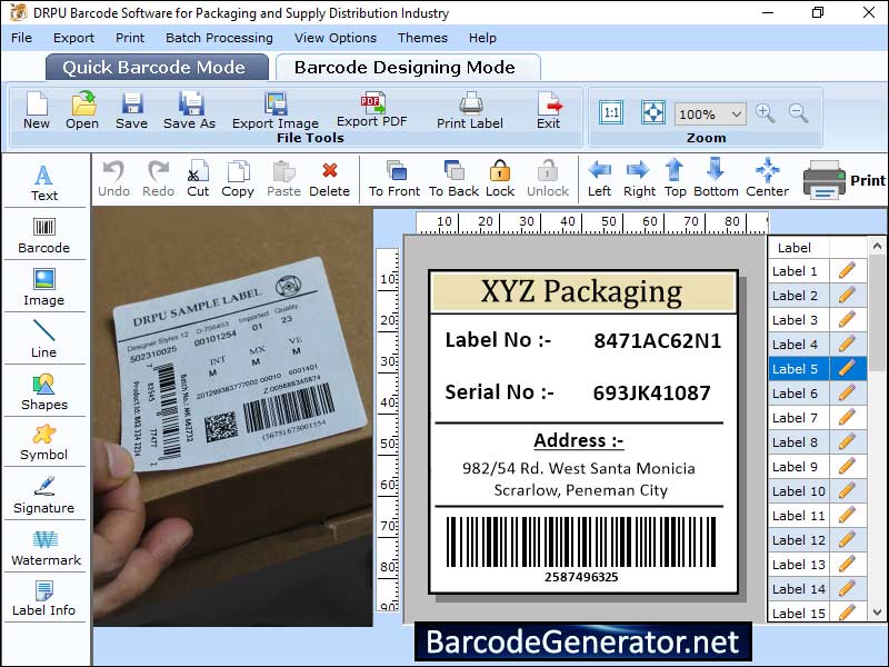 Barcode creator software, design colorful price stickers, create colorful tags, create attractive sticker, make customized tags, barcode maker tool, generate industrial barcodes, software barcode generator, barcode maker utility