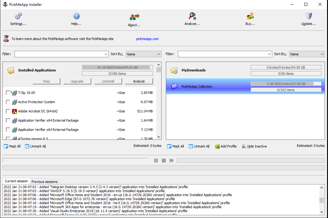 PickMeApp Installer